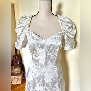 Vintage LA GLO Wedding Mini Dress!